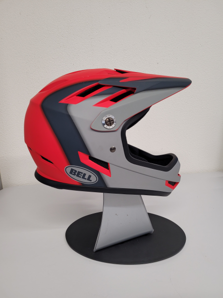BELL Sanction Helmet matte crimson/slate/gray, SM